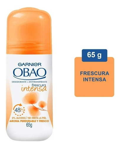 2 Pza Desodorante Antitranspirante Garnier Obao Frescura Int
