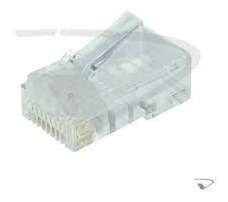 Conector Rj45 Miyako Kr 204-8  Para Cable De Internet