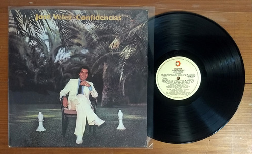 Jose Velez Confidencias 1980 Disco Lp Vinilo