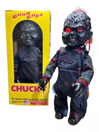 Muñeco Chucky Cuerpo Quemado Articulado