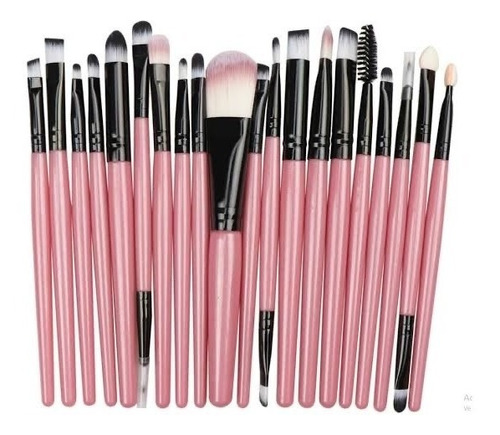 Combo Paleta De Sombras Valentina + Aurora + Set 20 Brochas