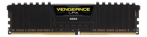 Memoria Ram Ddr4 2666mhz Black 4gb Corsair