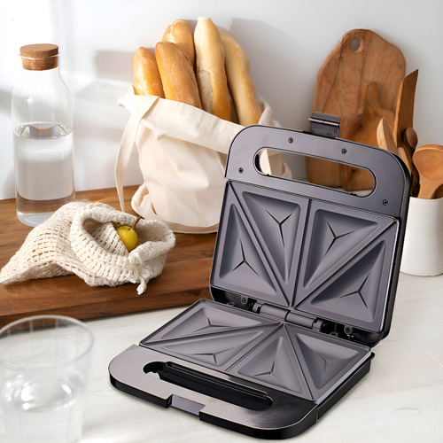 Sandwichera Eléctrica Doble Allied Al-sd750 750w 8 Unidades