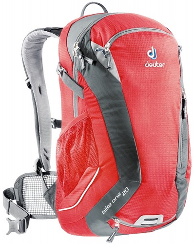 Mochila Para Ciclista Deuter Bike One 20-fire Con Granite