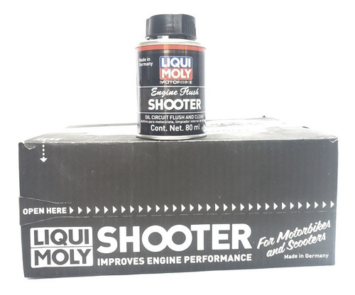 Motorbike Engine Flush Shooter Tratamiento Liqui Moly 80ml