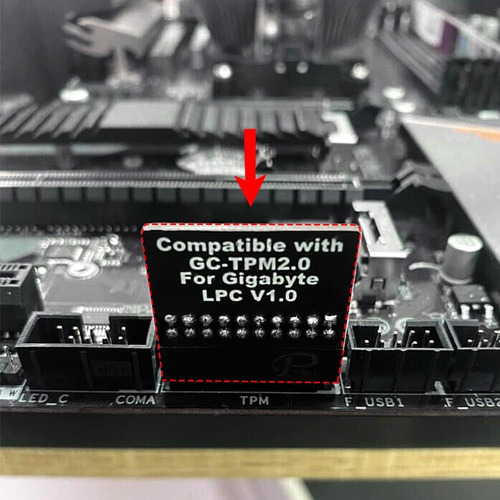 Módulo Newhail Tpm2.0 Lpc 20pin Módulo Con Infineon Slb9665