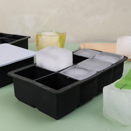 Para Moldes Para Cubitos De Hielo De Silicona Apilables,