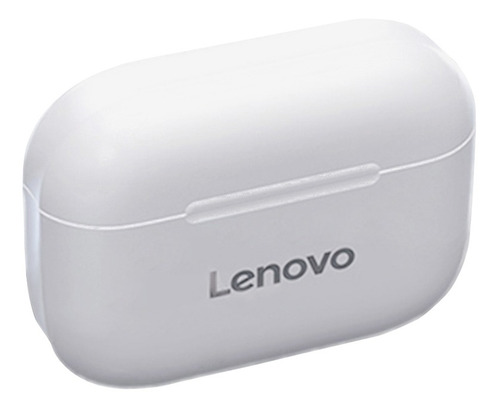 Imagen 2 de 4 de Auriculares In-ear Inalámbricos Lenovo Lp40 Blanco Ade