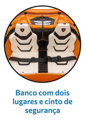 Lamborghini Sian 2 Lugares Controle Remoto Eletrico 12v