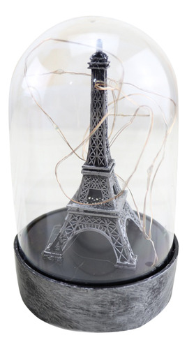 Lámpara Nocturna De La Torre Eiffel, Decoración Retro, Crist