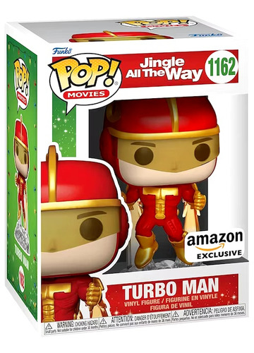 Funko Pop Movies Jingle All The Way Turbo Man Exclusivo