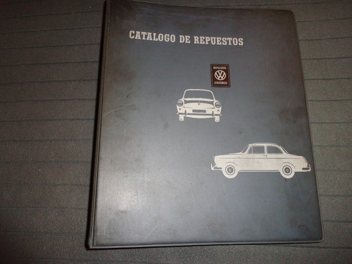Volkswagen 1500 Tipo 3 Catalogo De Repuestos Original