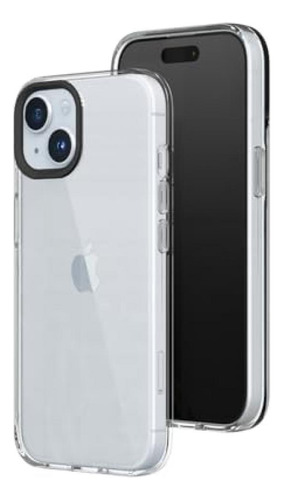 Funda Rhinoshield Para iPhone 15 - Clear/black