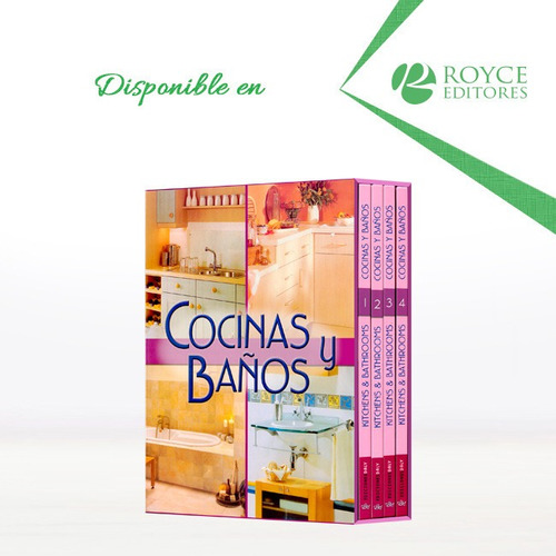 Libros: Cocinas Y Baños 4 Vols Con Cd-rom