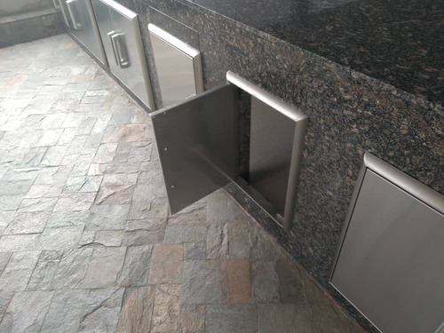 Puertas Empotradas Para Gabinetes Parrileras De Acero Inox