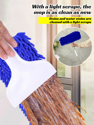 Floor Mop Dry Mop Fearless Low Gaps, Amplia Gama De Limpieza