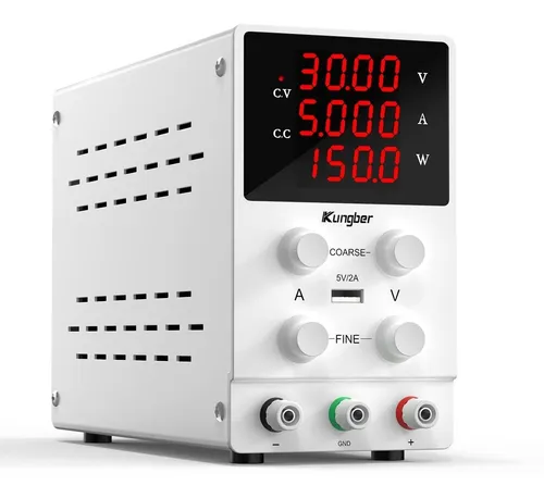 Dc Variable De La Fuente De Alimentación 30v 5a De Con...