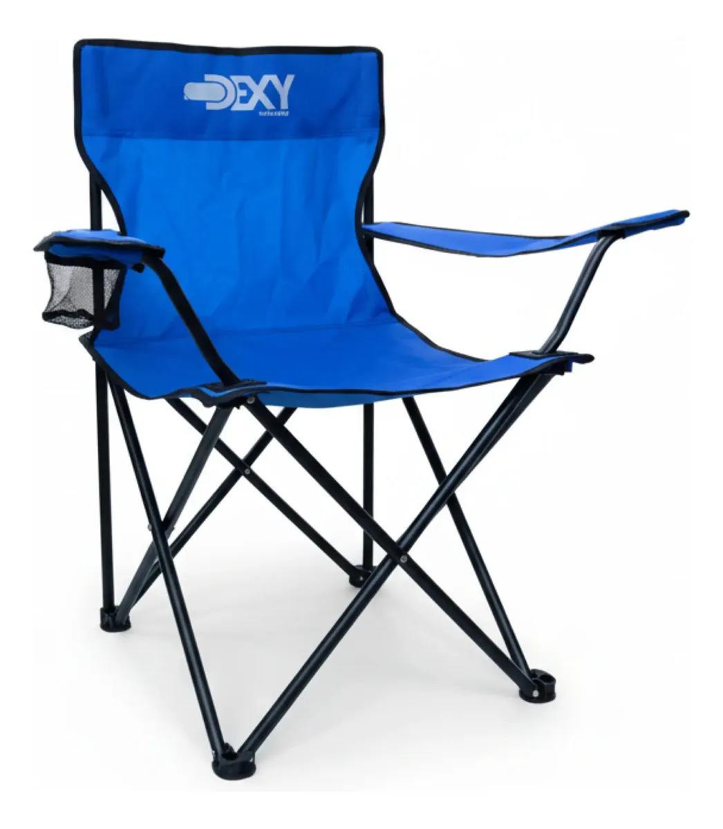 Silla de camping Playa Campo Unidad color azul claro
