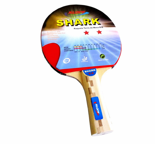 Raquete De Tenis De Mesa Shark Ping Pong Original Klopf 5015