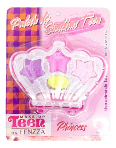 Paleta De Sombras Teen Princessa - Fenzza