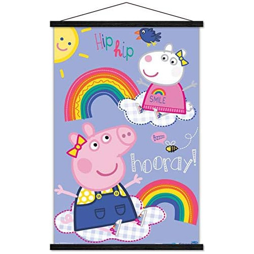 Póster De Pared Pig Hooray, 22.375  X 34 , Impresión ...