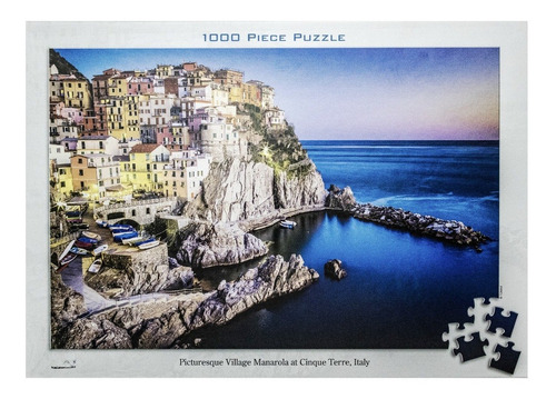 Puzzle Rompecabezas Cinque Terre Italia 1000pz Tomax 100-238