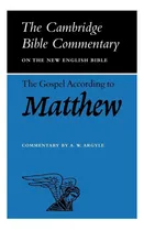 Comprar Livro: O Evangelho Segundo Mateus (cambridge Bible On)