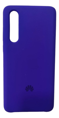 Estuche Forro Silicon Para Huawei  P20 Pro + Vidrio Templado