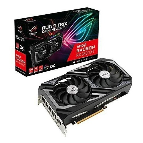 Asus Rog Amd Radeon Rx 6600 Xt Graphic Card - 8 Gb Gddr6