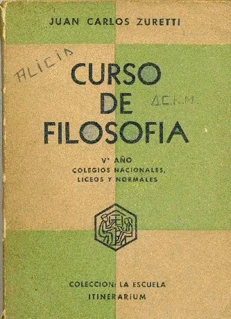 Juan Carlos Zuretti: Curso De Filosofia