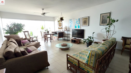 Imagem 6 de 23 de Guarujá-praia Das Pitangueiras - Frente Total Para O Mar - 4 Dormitórios - 02 Vagas - Ap3053 - 34709696