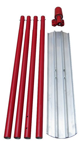 Platacho Aleación Aluminio Magnesio 1m Ligero +envio Gratis