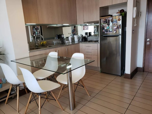 Amoblado 15mt2 Terraza 50mt2 Útiles - 2d+1b Metro Manquehue