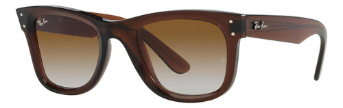 Óculos de sol Wayfarer Reverse Brown Ray-ban cor marrom - M Cor da moldura marrom - M