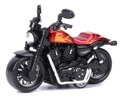 Liga Moto Toy Modelo Altamente Simulação Crianças Kid Pul