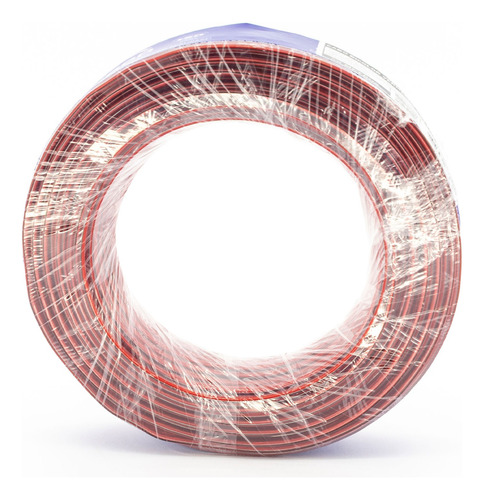 Fio Cabo Paralelo Cristal Automotivo Bicolor 2x0,75mm 50mts