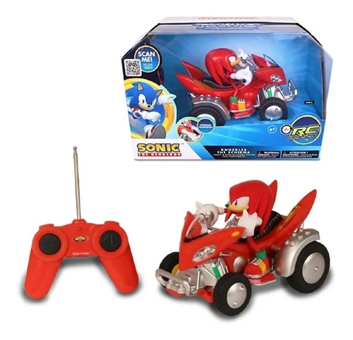 Sonic Knuckles Echidna Sega Stars Racing Turbo Radio Control