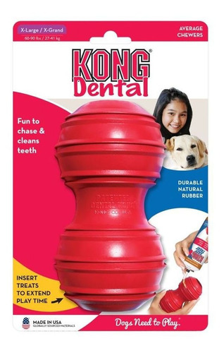 Kong Dental Tamaño Extra Large -juguete Para Perros