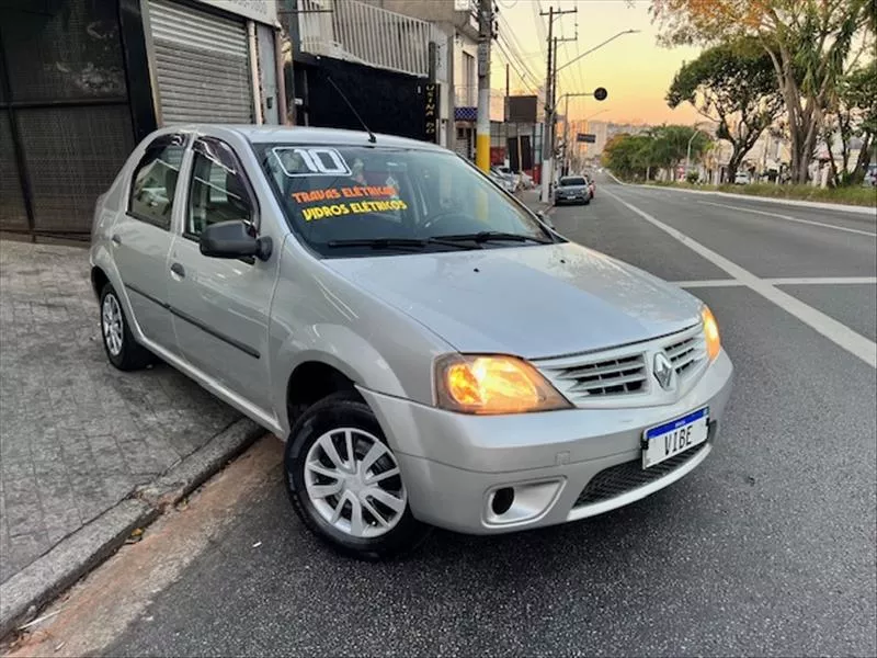 Renault Logan Authentique 1.0 Flex 2010 Barato