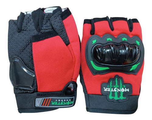 Guantes Deportivos Para Bicicleta O Moto Monster Energy