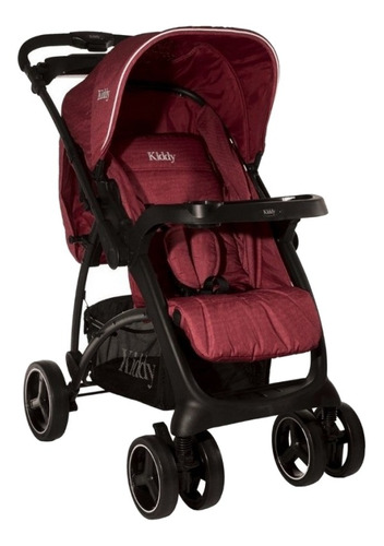 Cochecito de paseo Kiddy C30 rojo con chasis color negro