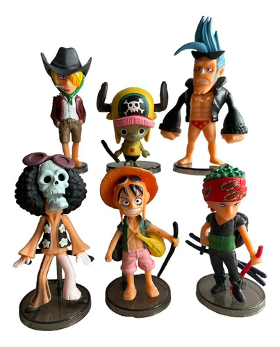 Figuras Anime One Piece X6 