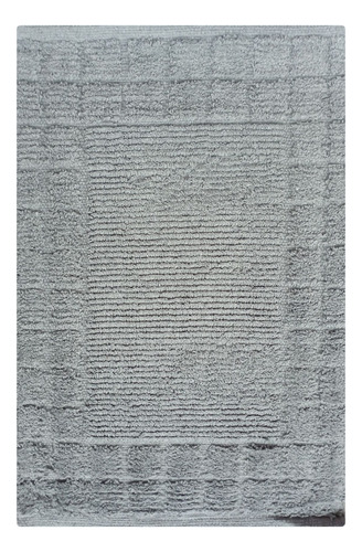 Tapete De Baño Dominicana Gris 40x60 Cm (setx2 Unidades)