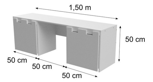 Baú Organizador Com Mesa Para Estudo 100% Mdf( Mesas Baús)