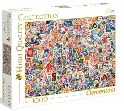 Puzzle Rompecabezas X 1000 Piezas Stamps Clementoni