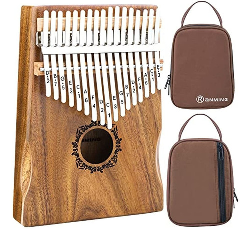 Kalimba Thumb Piano 17 Teclas Ranming Mbira Finger Piano Kal