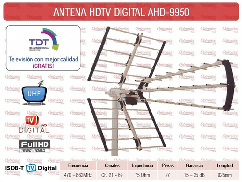 Antena Digital Para Tvs Smart-tv
