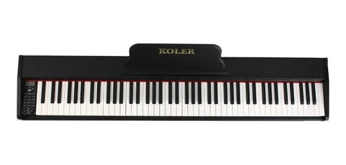 Piano Digital Koler 88 Kp-883s Madera Teclas Semi Pesadas