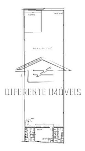 Imagem 10 de 15 de Terreno|galpão 400m² Na Vila Amélia !!