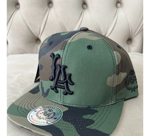 Gorro Snapback Double Aa Original Camuflajeado Hombre